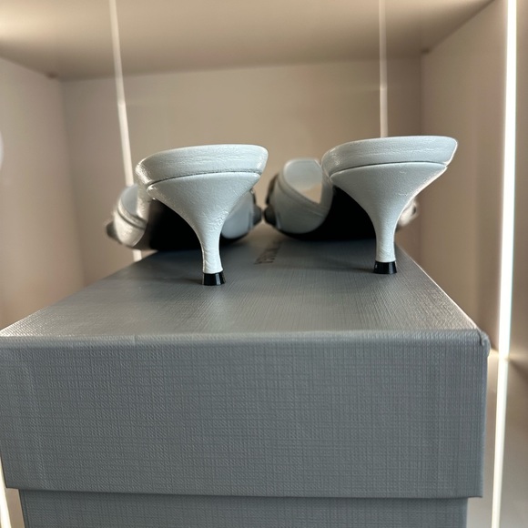 Balenciaga Cagole embellished leather mules size 38 - Picture 5 of 10